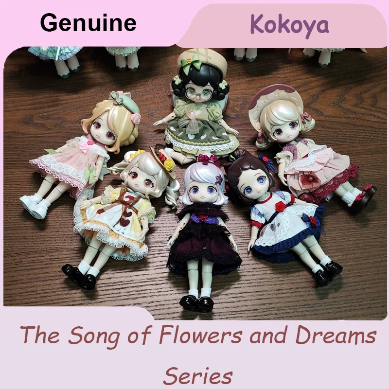 KOKOYA серия «Песня цветов и мечты», экшн-фигурка, сумка-сюрприз, кулон, милый декор, игрушка-кукла для девочек, модные детские подарки
KOKOYA серия «Песня цветов и мечты», экшн-фигурка, сумка-сюрприз, кулон, милый декор, игрушка-кукла для девочек, модные детские подарки