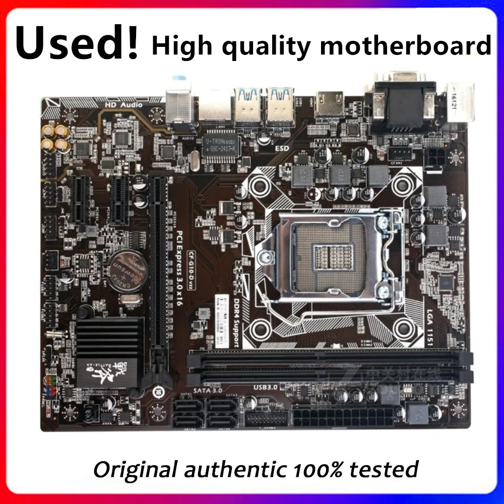 For Colorful C.B150M-D V22 B150M-D Desktop Motherboard For Intel B150 B150M DDR4 LGA 1151 Original Desktop Used Mainboard
For Colorful C.B150M-D V22 B150M-D Desktop Motherboard For Intel B150 B150M DDR4 LGA 1151 Original Desktop Used Mainboard
