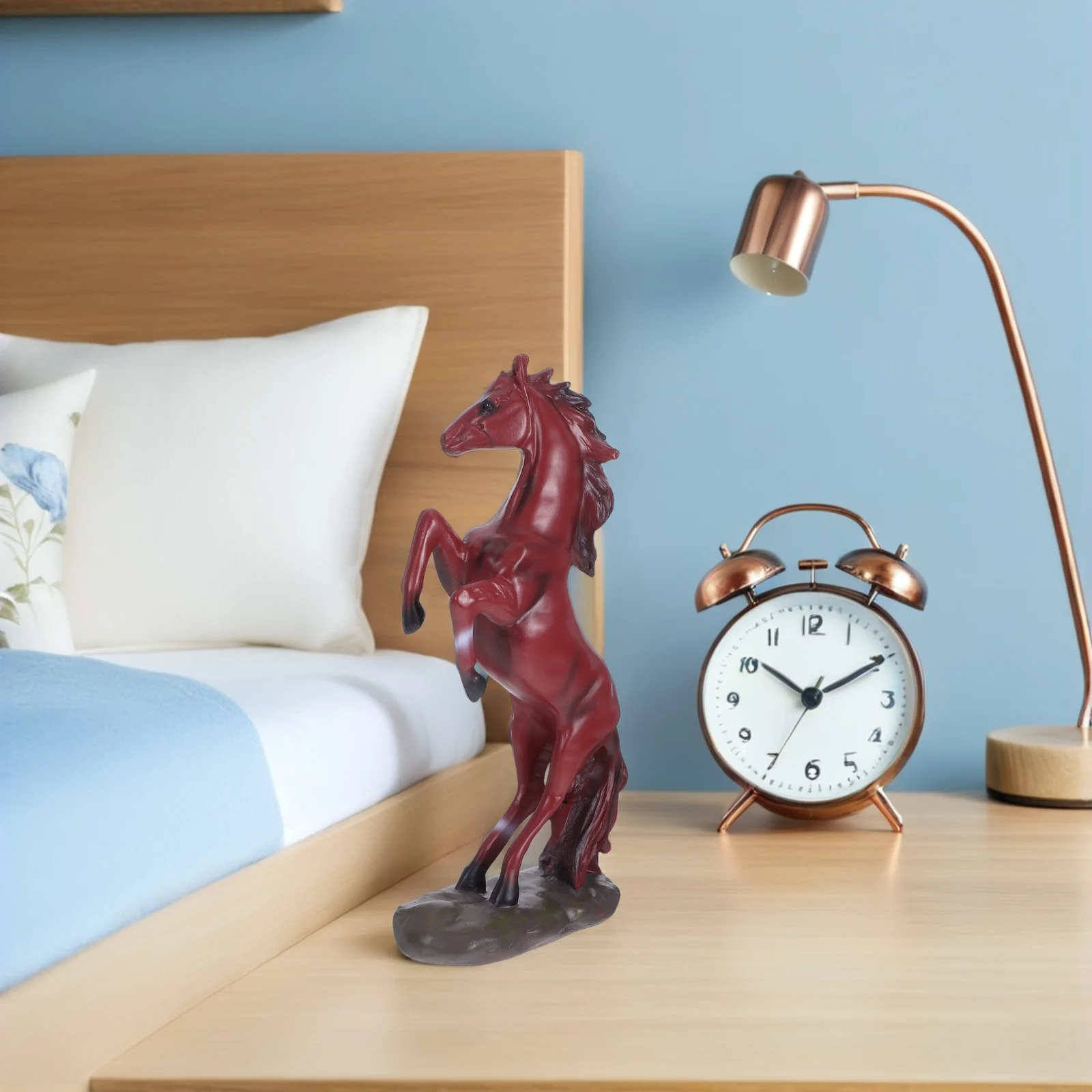 Zodiac Resin Horse Sculpture Standing Modern Feng Shui Chinese Artware Wealth Success Tabletop Ornament Horse Statue Home Decor
Zodiac Resin Horse Sculpture Standing Modern Feng Shui Chinese Artware Wealth Success Tabletop Ornament Horse Statue Home Decor