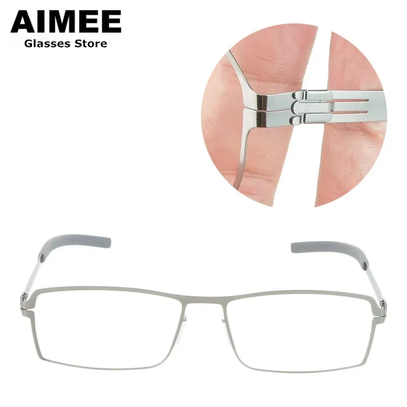 Germany Style Men‘s Square Business Glasses Frame Ultralight Prescription Eyeglasses Stainless Steel Women Myopia Eyewear Gafas
Germany Style Men‘s Square Business Glasses Frame Ultralight Prescription Eyeglasses Stainless Steel Women Myopia Eyewear Gafas
