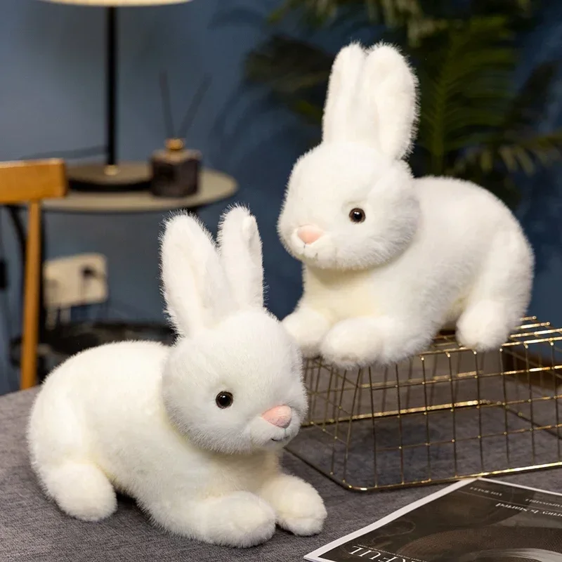 Kawaii Simulation Rabbit Plush Doll Realistic Cute Furry Animal Bunny Plushie Toy Model Christmas Gift Home Decoration
Kawaii Simulation Rabbit Plush Doll Realistic Cute Furry Animal Bunny Plushie Toy Model Christmas Gift Home Decoration