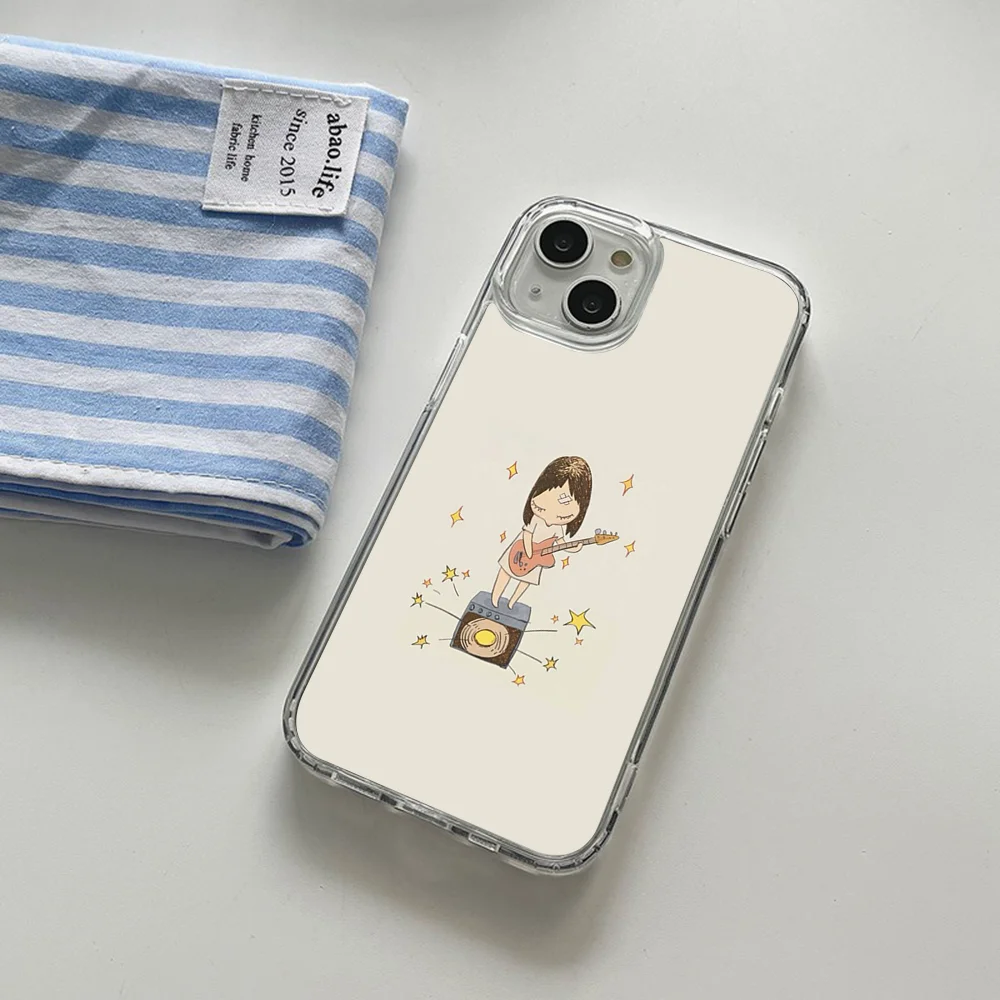 Cute Nara Yoshitomo Art Phone Case Magsafe for iPhone 16 14 13 12 15 Pro Max X XR XS Plus Soft Clear Tpu Cover
Cute Nara Yoshitomo Art Phone Case Magsafe for iPhone 16 14 13 12 15 Pro Max X XR XS Plus Soft Clear Tpu Cover