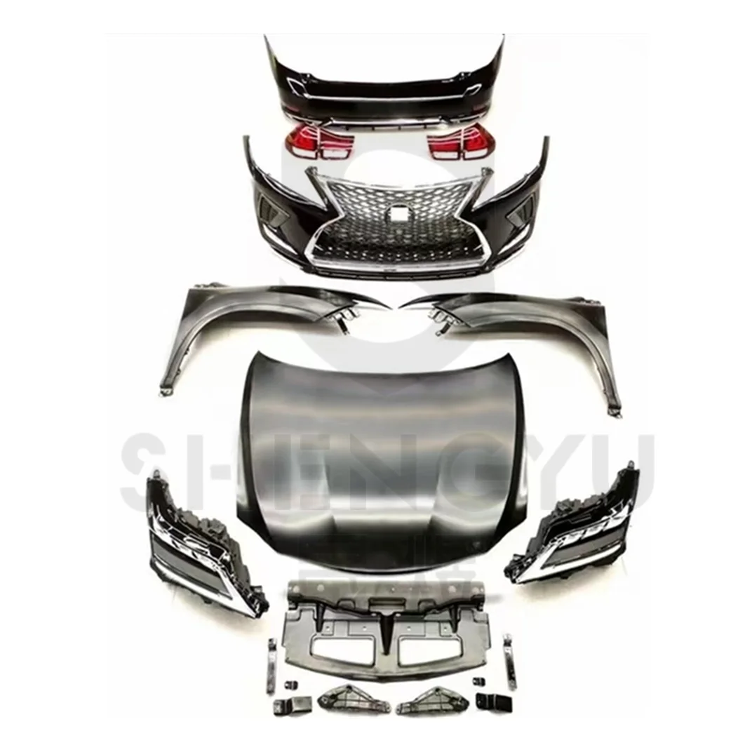 Автомобильные аксессуары для Lexus RX330 2006-2008, обновление до RX350 2020, стильные бамперы, решетка, капот, крыло, автолампы
Автомобильные аксессуары для Lexus RX330 2006-2008, обновление до RX350 2020, стильные бамперы, решетка, капот, крыло, автолампы