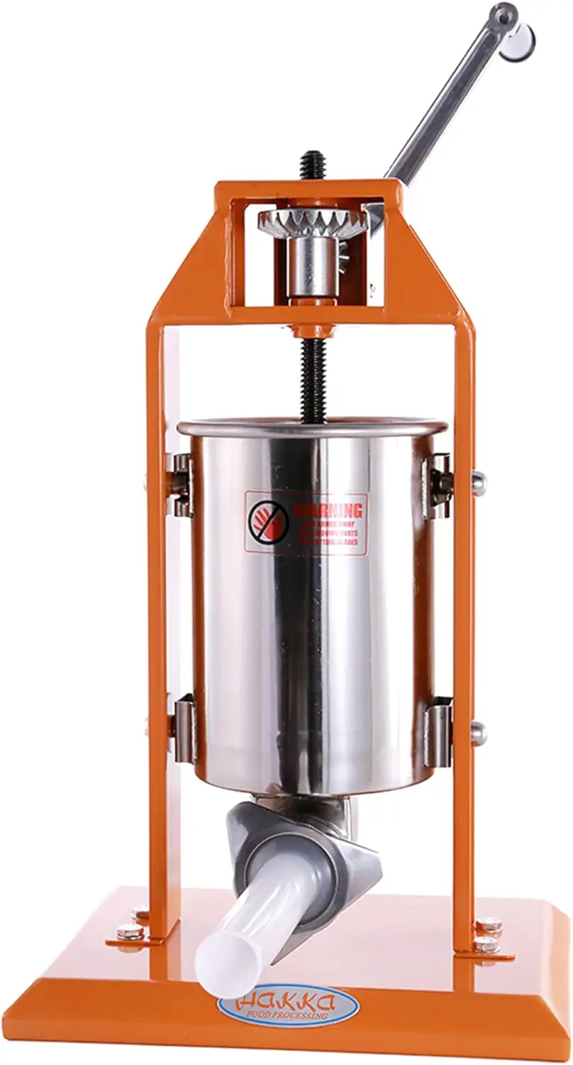 Hakka Sausage Stuffer and Vertical Sausage Maker (7Lb/3L)
Hakka Sausage Stuffer and Vertical Sausage Maker (7Lb/3L)