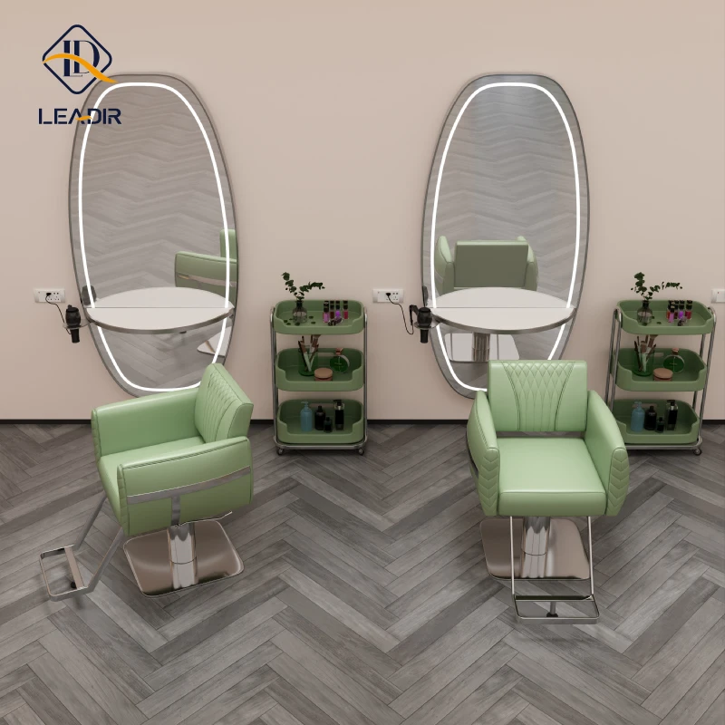 Hair Salon Furniture Rotatable Heavy Duty Styling Chair Barber Supplies Custom Hairdressing Chair for Barbershop
Hair Salon Furniture Rotatable Heavy Duty Styling Chair Barber Supplies Custom Hairdressing Chair for Barbershop