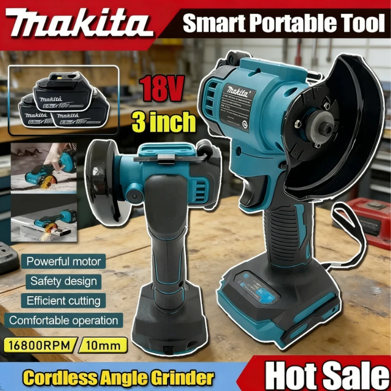 Makita Mini 3 Inch Angle Grinder Power Tool Cutting Circular Cordless Electirc CUT OFF Saw Power Tool
Makita Mini 3 Inch Angle Grinder Power Tool Cutting Circular Cordless Electirc CUT OFF Saw Power Tool