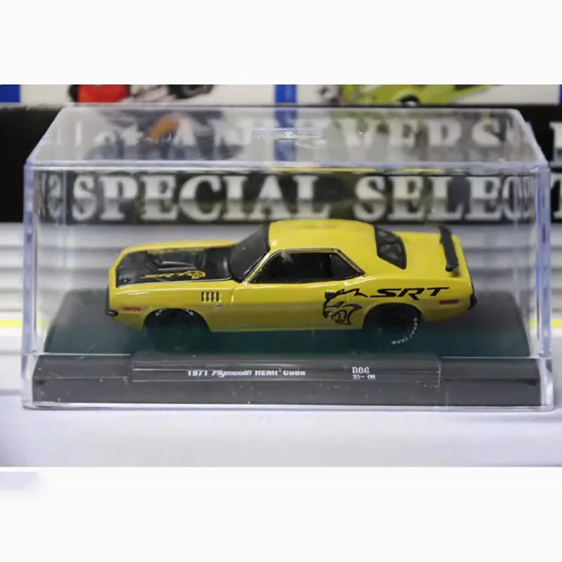 Литый под давлением сплав масштаб 1:64 M2 1969/1971, модель Plymouth HEMI для автомобиля, коллекция для взрослых, Подарочная игрушка для мальчиков
Литый под давлением сплав масштаб 1:64 M2 1969/1971, модель Plymouth HEMI для автомобиля, коллекция для взрослых, Подарочная игрушка для мальчиков