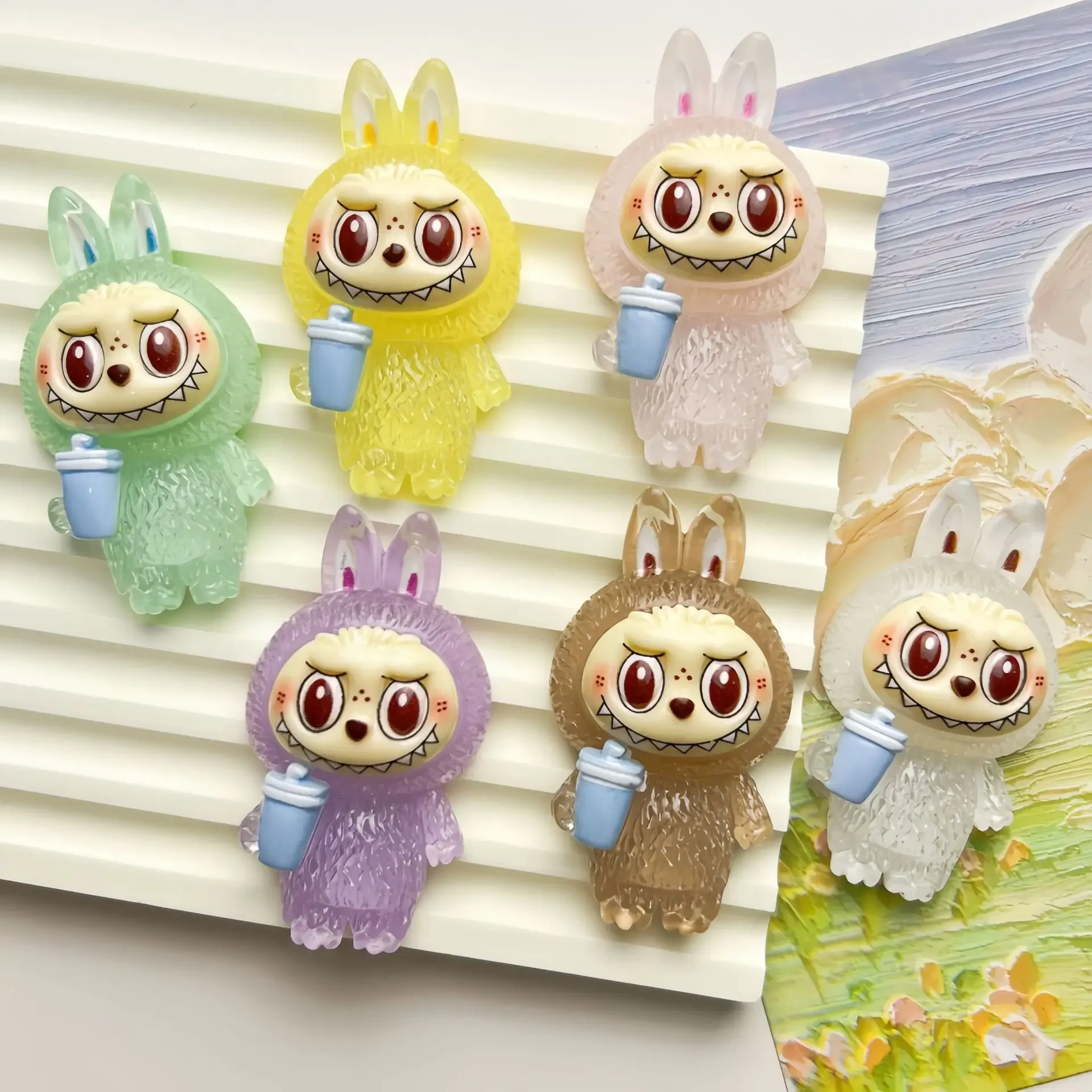 2 шт. miniso sanrio, большие кабошоны из смолы labubu с плоской задней частью для изготовления ювелирных изделий своими руками, материалы для рукоделия с героями мультфильмов
2 шт. miniso sanrio, большие кабошоны из смолы labubu с плоской задней частью для изготовления ювелирных изделий своими руками, материалы для рукоделия с героями мультфильмов