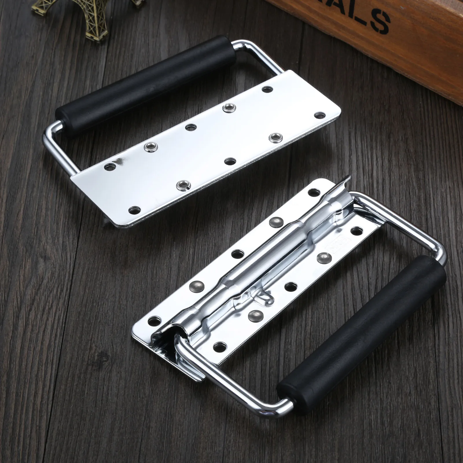 1Pc 124*80mm Iron Chest Pull Handle Cabinet Pull Door Dresser Drawer Cupboard Handle Aluminum Box Handle Furniture Hardware
1Pc 124*80mm Iron Chest Pull Handle Cabinet Pull Door Dresser Drawer Cupboard Handle Aluminum Box Handle Furniture Hardware