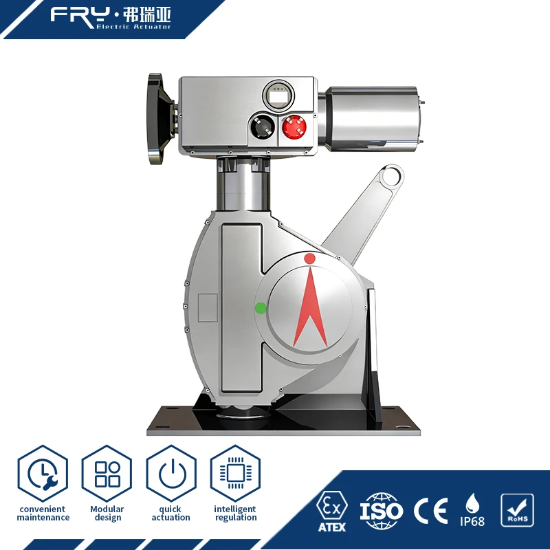 Part Turn Electric Damper Actuator 6000Nm Insulation Class F Local Remote Selector for Metallurgy Industry
Part Turn Electric Damper Actuator 6000Nm Insulation Class F Local Remote Selector for Metallurgy Industry