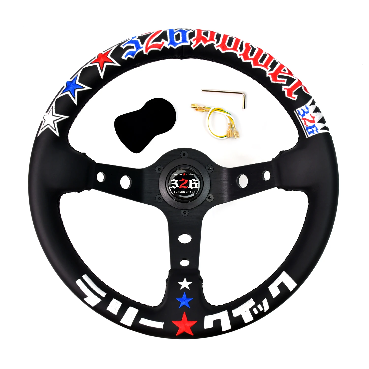 Sim Racing Game Steering Wheel Leather Aluminum Alloy Embroidery Car Modified Interior Parts Universal Steering Wheel For Pc
Sim Racing Game Steering Wheel Leather Aluminum Alloy Embroidery Car Modified Interior Parts Universal Steering Wheel For Pc 