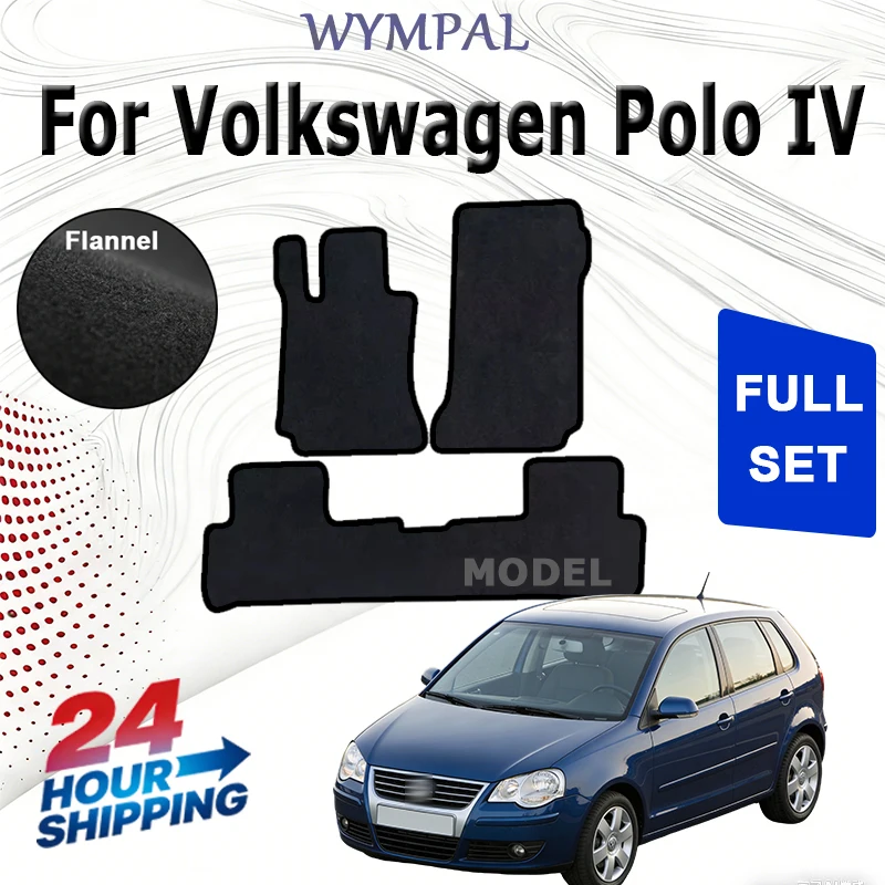 Nylon Velour rugs set for Volkswagen Polo IV 9N hatchback (2001 2002 2003 2004 2005 2006-2009) -Black
Nylon Velour rugs set for Volkswagen Polo IV 9N hatchback (2001 2002 2003 2004 2005 2006-2009) -Black