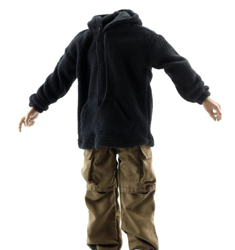 YYDS 1/6 Male Soldier Black Hooded Casual Hoodie Lamb Wool Material Model Toy Fit 12'' Action Figure Body In Stock
YYDS 1/6 Male Soldier Black Hooded Casual Hoodie Lamb Wool Material Model Toy Fit 12'' Action Figure Body In Stock