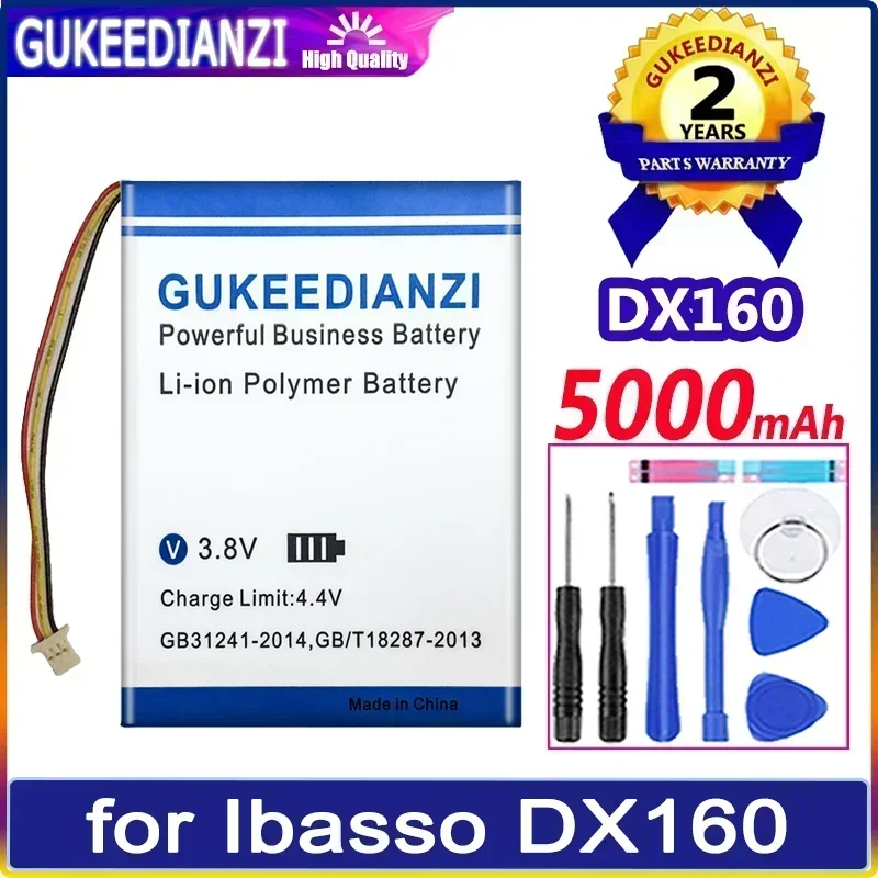 Replacement Batteries For Ibasso DX160 DAP Player Battery 5000mAh High Capacity + Free Tools
Replacement Batteries For Ibasso DX160 DAP Player Battery 5000mAh High Capacity + Free Tools