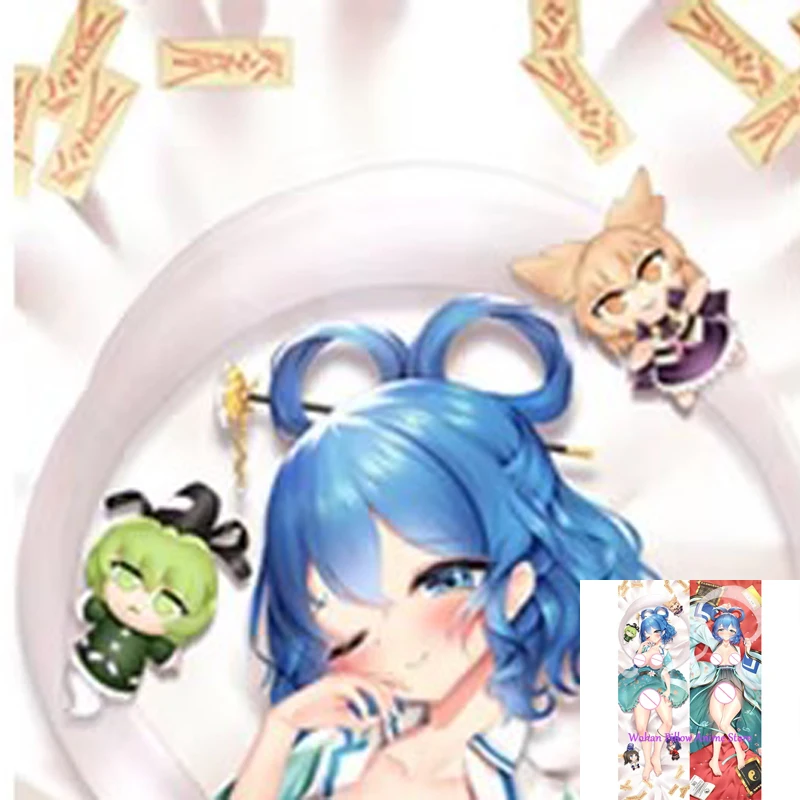 Dakimakura Anime Pillow Cover Kaku Seiga Double Sided Print Life-size Halloween Christmas Decoration
Dakimakura Anime Pillow Cover Kaku Seiga Double Sided Print Life-size Halloween Christmas Decoration