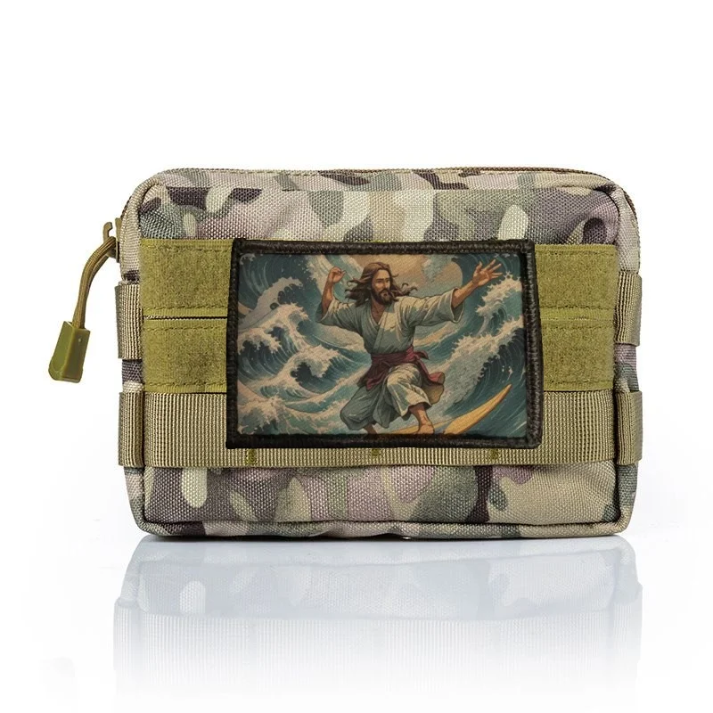 Surf Jesus Printing Stickers Military Patch Tactical Equipment Hook and Loop Patches Wappen Morale Badges
Surf Jesus Printing Stickers Military Patch Tactical Equipment Hook and Loop Patches Wappen Morale Badges