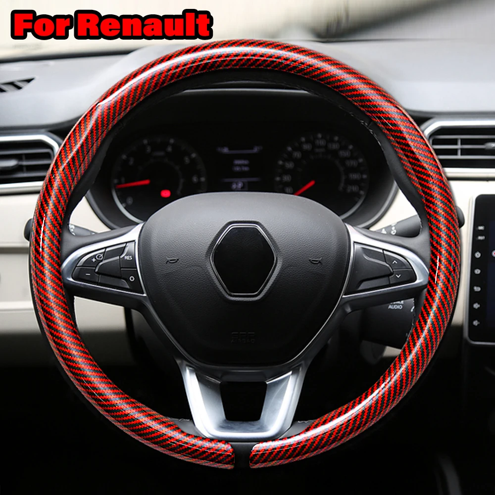 For Renault Leather Steering Wheel For Austral Clio Megane Captur, Arkana Koleos Zoe Scenic Dacia Carbon Fiber Car Accessories
For Renault Leather Steering Wheel For Austral Clio Megane Captur, Arkana Koleos Zoe Scenic Dacia Carbon Fiber Car Accessories