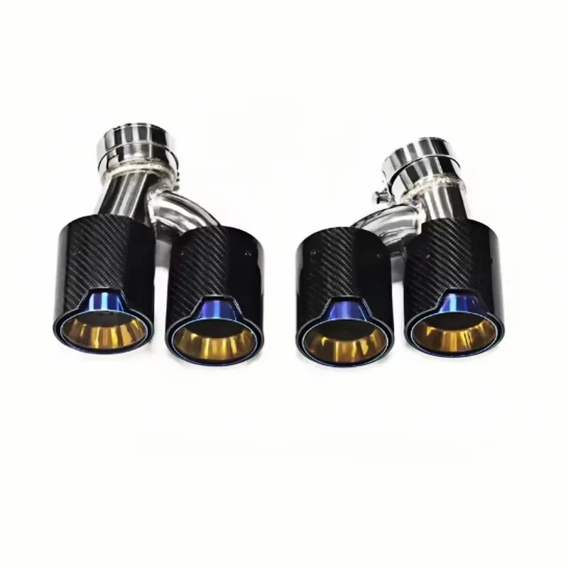 for 2018-2023 BMW 5 Series G30 G31 Carbon Fiber Four-Outlet Exhaust Pipe Modification Blue Muffler Tip Nozzle Exhaust Head
for 2018-2023 BMW 5 Series G30 G31 Carbon Fiber Four-Outlet Exhaust Pipe Modification Blue Muffler Tip Nozzle Exhaust Head