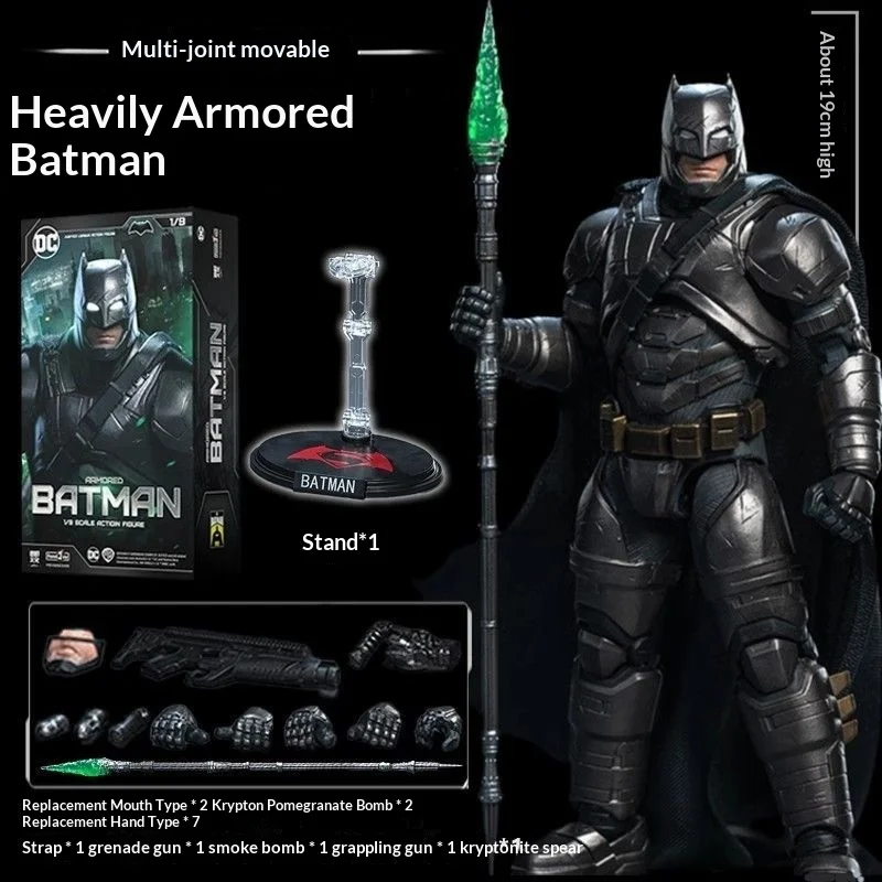Fondjoy 1/9 Scale Armored Batman Action Figure BvS Justice League Collectible Model Toys Fully Articulated 19cm
Fondjoy 1/9 Scale Armored Batman Action Figure BvS Justice League Collectible Model Toys Fully Articulated 19cm