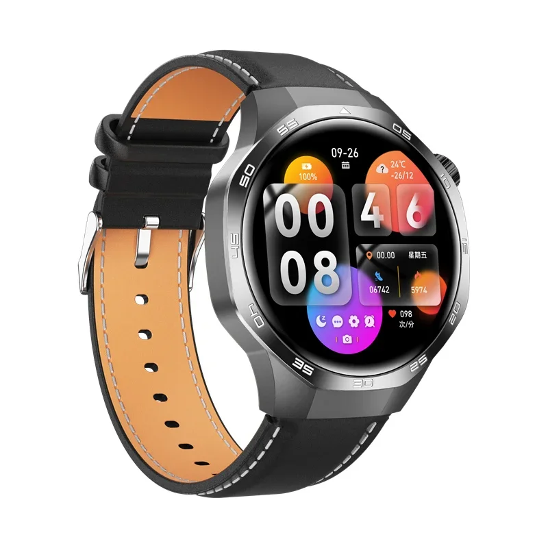 Gaines Watch5 Max Men Smart Watch 1.53inch Large Screen Compass BT Call Health Monitoring Outdoor Sports Fitness Tracker Smartwa
Gaines Watch5 Max Men Smart Watch 1.53inch Large Screen Compass BT Call Health Monitoring Outdoor Sports Fitness Tracker Smartwa