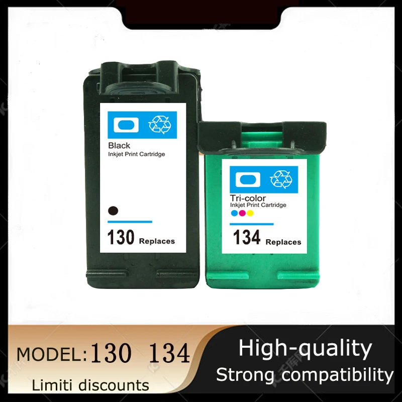 Vilaxh 130xl 134 Compatible Ink Cartridge for HP 130 134 xl Deskjet 5943 6543 5743 6623 5743 6843 6523 6943 printer
Vilaxh 130xl 134 Compatible Ink Cartridge for HP 130 134 xl Deskjet 5943 6543 5743 6623 5743 6843 6523 6943 printer