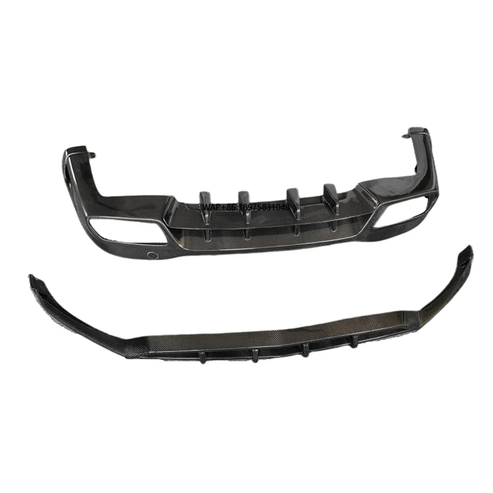 High Quality Genuine Carbon Fiber B-style Front Bumper Lip and Rear Diffuser Body Kit for GLC63 X253 Body Kit
High Quality Genuine Carbon Fiber B-style Front Bumper Lip and Rear Diffuser Body Kit for GLC63 X253 Body Kit