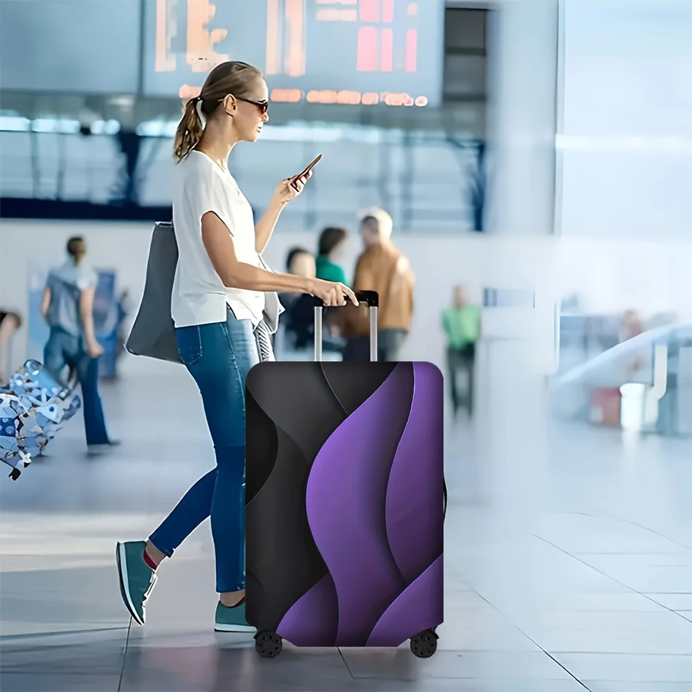 1PC abstract 3D wave pattern luggage cover for luggage sizes 18 – 32 inches; dust and elastic travel accessories to effective
1PC abstract 3D wave pattern luggage cover for luggage sizes 18 – 32 inches; dust and elastic travel accessories to effective
