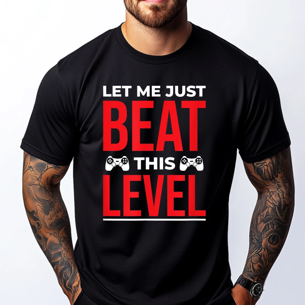 Let Me Beat This Level Gamer Computer Geek Men Graphic Tees Christmas Shirt Camisa Punk Style Classic
Let Me Beat This Level Gamer Computer Geek Men Graphic Tees Christmas Shirt Camisa Punk Style Classic