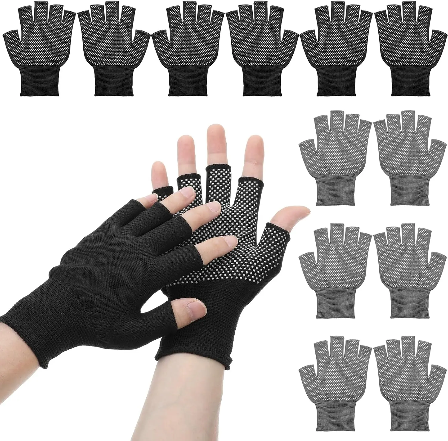 Ridnice 6 Pack Half-Finger Workout Gloves, Bike Cycling Gloves Fingerless Compression for Cycling Sports Motorcycle Fishing Men
Ridnice 6 Pack Half-Finger Workout Gloves, Bike Cycling Gloves Fingerless Compression for Cycling Sports Motorcycle Fishing Men