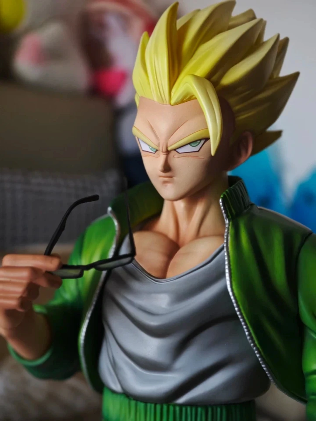 Фигурка Сон Гохана из Dragon Ball, 30 см/11,8 дюйма, в зеленой спортивной одежде, статуэтка из ПВХ, коллекционная модель, украшение для рабочего стола, подарок
Фигурка Сон Гохана из Dragon Ball, 30 см/11,8 дюйма, в зеленой спортивной одежде, статуэтка из ПВХ, коллекционная модель, украшение для рабочего стола, подарок