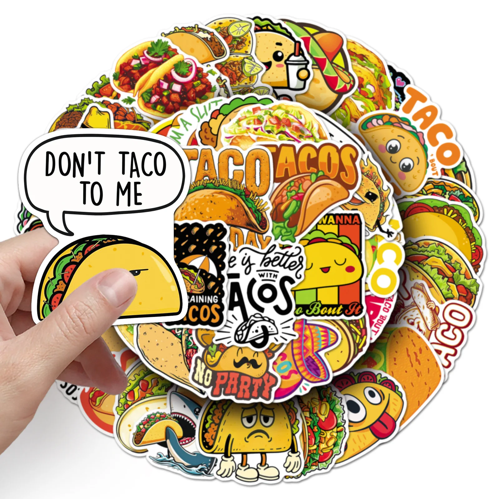 10/50PCS Cartoon Food Taco Graffiti Sticker Personalized Funny Creative Decoration Skateboard Motorcycle Helmet Decal Toy
10/50PCS Cartoon Food Taco Graffiti Sticker Personalized Funny Creative Decoration Skateboard Motorcycle Helmet Decal Toy