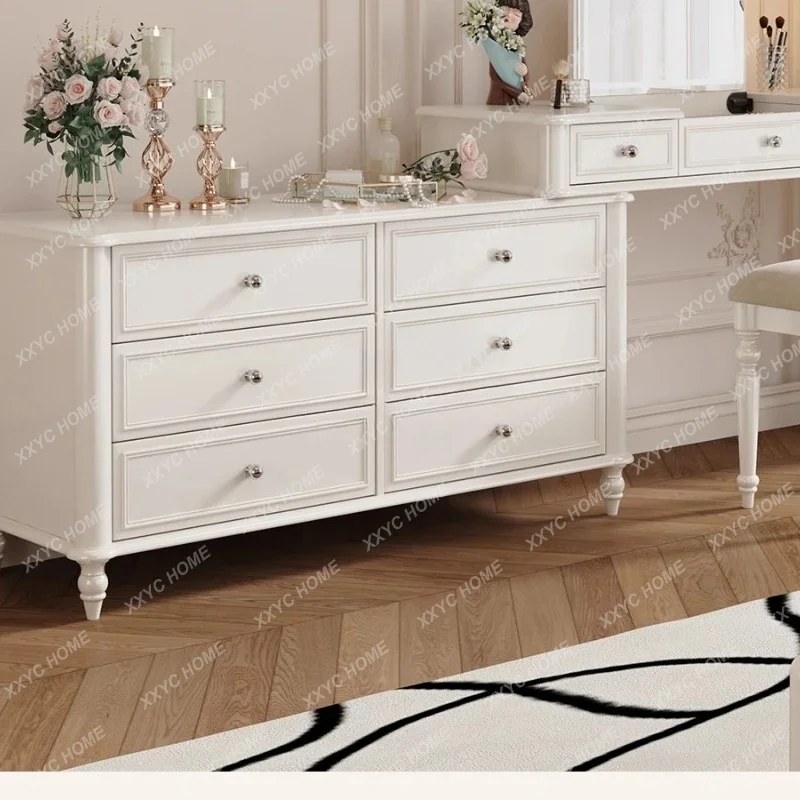 solid wood dresser, chest, integrated bedroom, cream wind, high-end bed end flip
solid wood dresser, chest, integrated bedroom, cream wind, high-end bed end flip