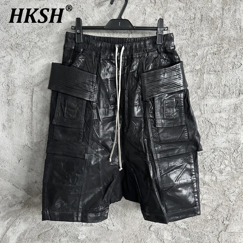 HKSH Summer Man Tide Dark RO Capris Vintage Waxed Loose Cropped Pants Casual Wide Leg Retro Straight Safari Style Shorts HK5238
HKSH Summer Man Tide Dark RO Capris Vintage Waxed Loose Cropped Pants Casual Wide Leg Retro Straight Safari Style Shorts HK5238