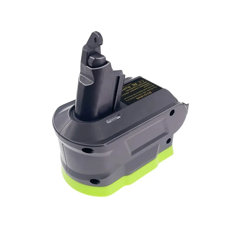 Адаптер RYO18V6 для Ryobi 18 в, преобразователь в для Dyson V6, адаптер аккумулятора для Dyson V6, подходит для ручного пылесоса Dyson V6, P107 P108
Адаптер RYO18V6 для Ryobi 18 в, преобразователь в для Dyson V6, адаптер аккумулятора для Dyson V6, подходит для ручного пылесоса Dyson V6, P107 P108