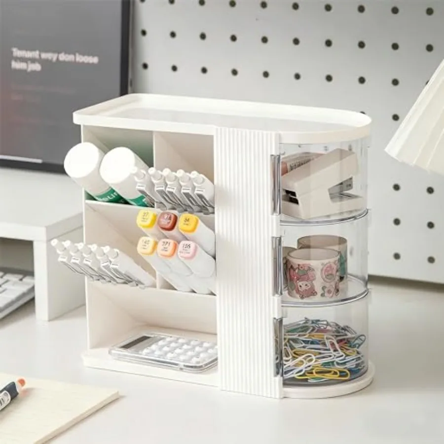 Desk Organizer with Pen Pencil Holder for Desk Pen Organizer with 3 Drawers Multi-Functiol Desk Organization Deals and Accessor
Desk Organizer with Pen Pencil Holder for Desk Pen Organizer with 3 Drawers Multi-Functiol Desk Organization Deals and Accessor
