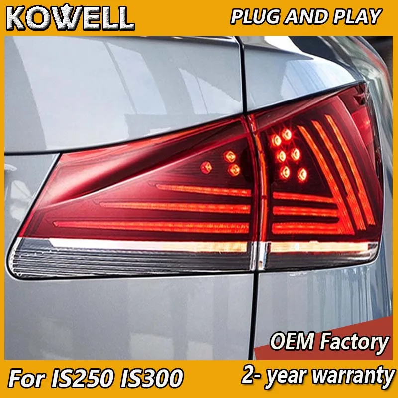 Car Styling for Lexus IS250 Taillights 2006-2012 IS300 Tail Lights IS350 Rear DRL Fog Brake Reversing Turn Signal
Car Styling for Lexus IS250 Taillights 2006-2012 IS300 Tail Lights IS350 Rear DRL Fog Brake Reversing Turn Signal