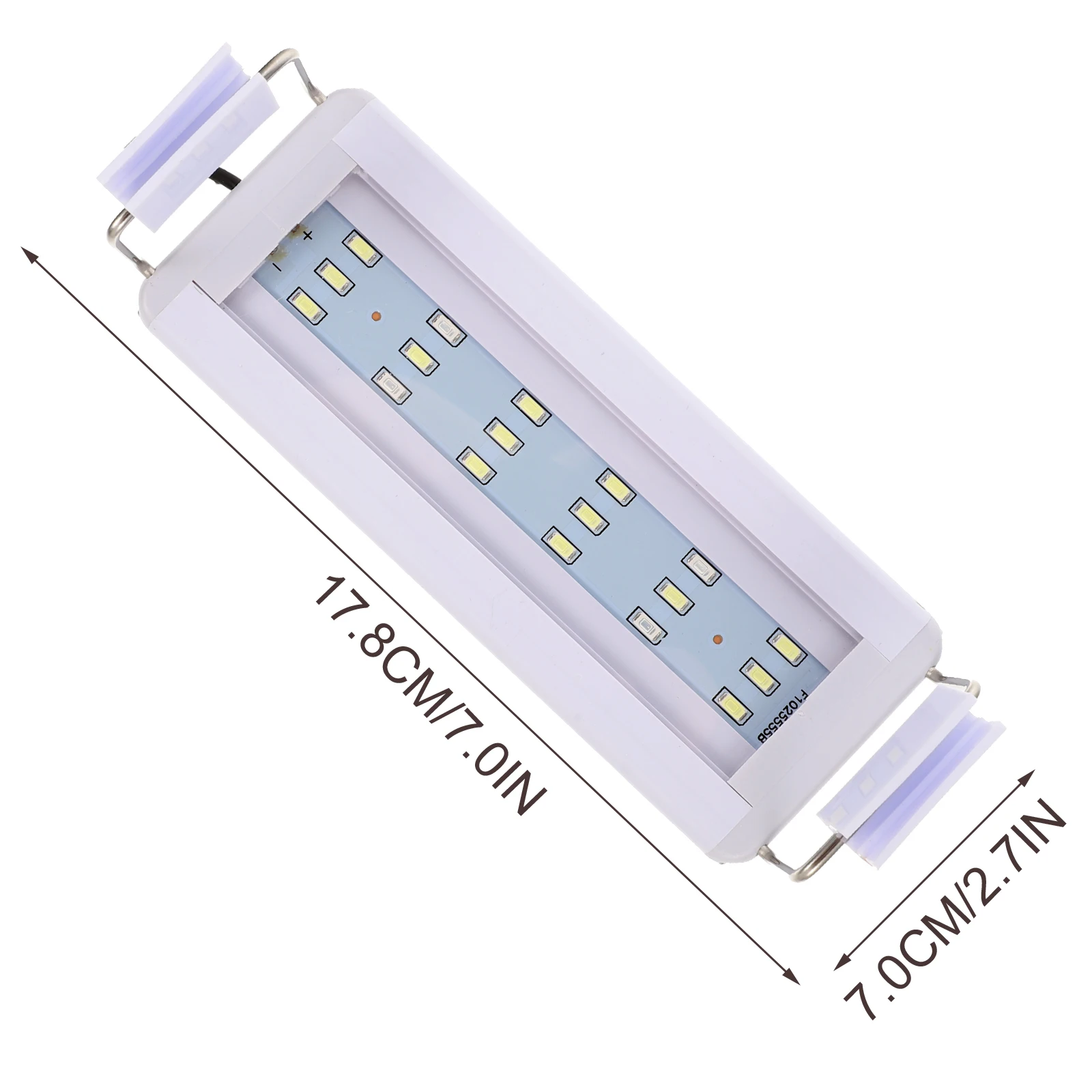 Plastic Three-Row Fish Tank Light 18LED 17.8cm Aquarium Clip Lamp Easy Install Fish Tank Lighting Tool
Plastic Three-Row Fish Tank Light 18LED 17.8cm Aquarium Clip Lamp Easy Install Fish Tank Lighting Tool
