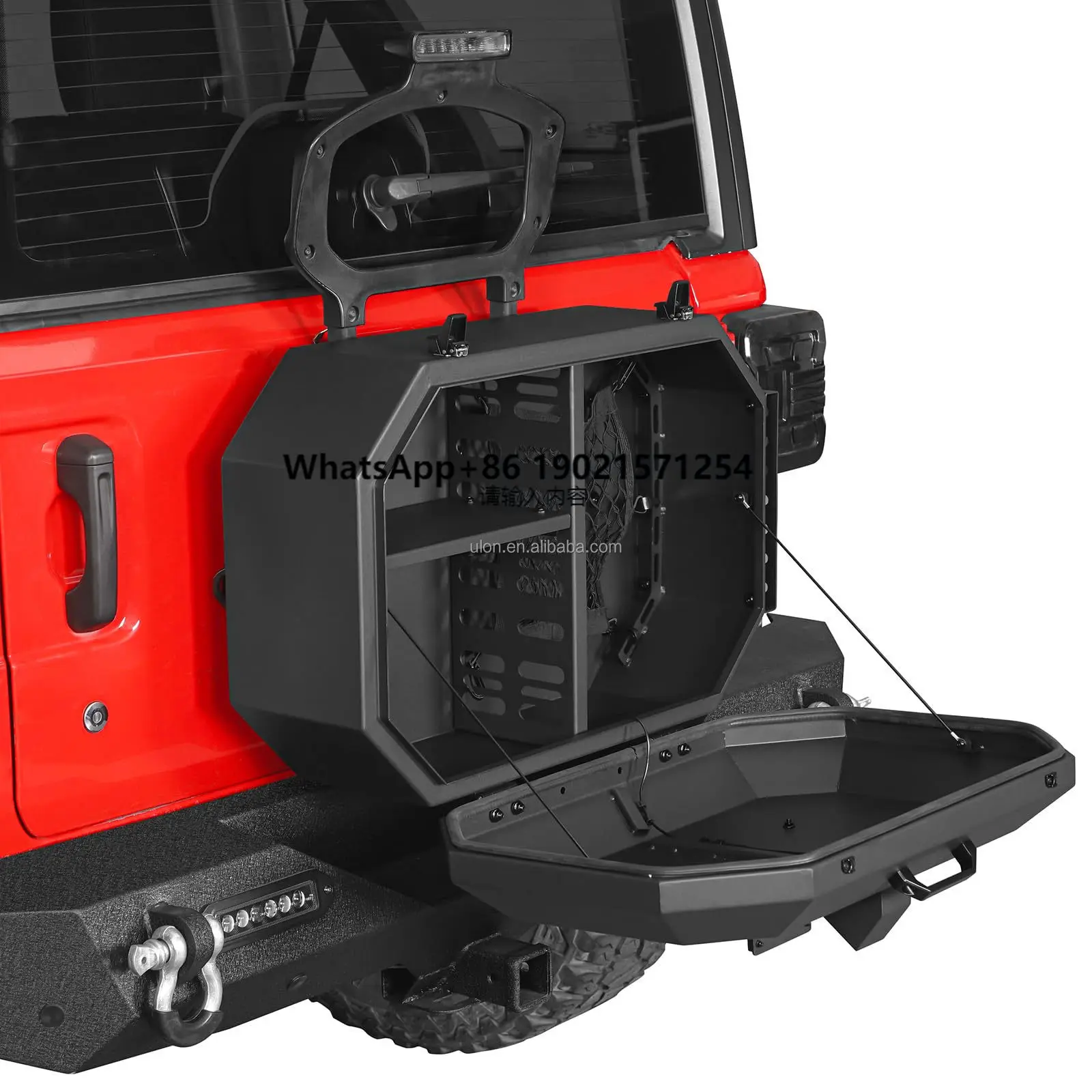 Jeep JL Tailgate Storage Box Tool Organizer Off Road Cargo Security Box W/License Plate Mount for Jeep JL & Unlimited 2018-2024
Jeep JL Tailgate Storage Box Tool Organizer Off Road Cargo Security Box W/License Plate Mount for Jeep JL & Unlimited 2018-2024