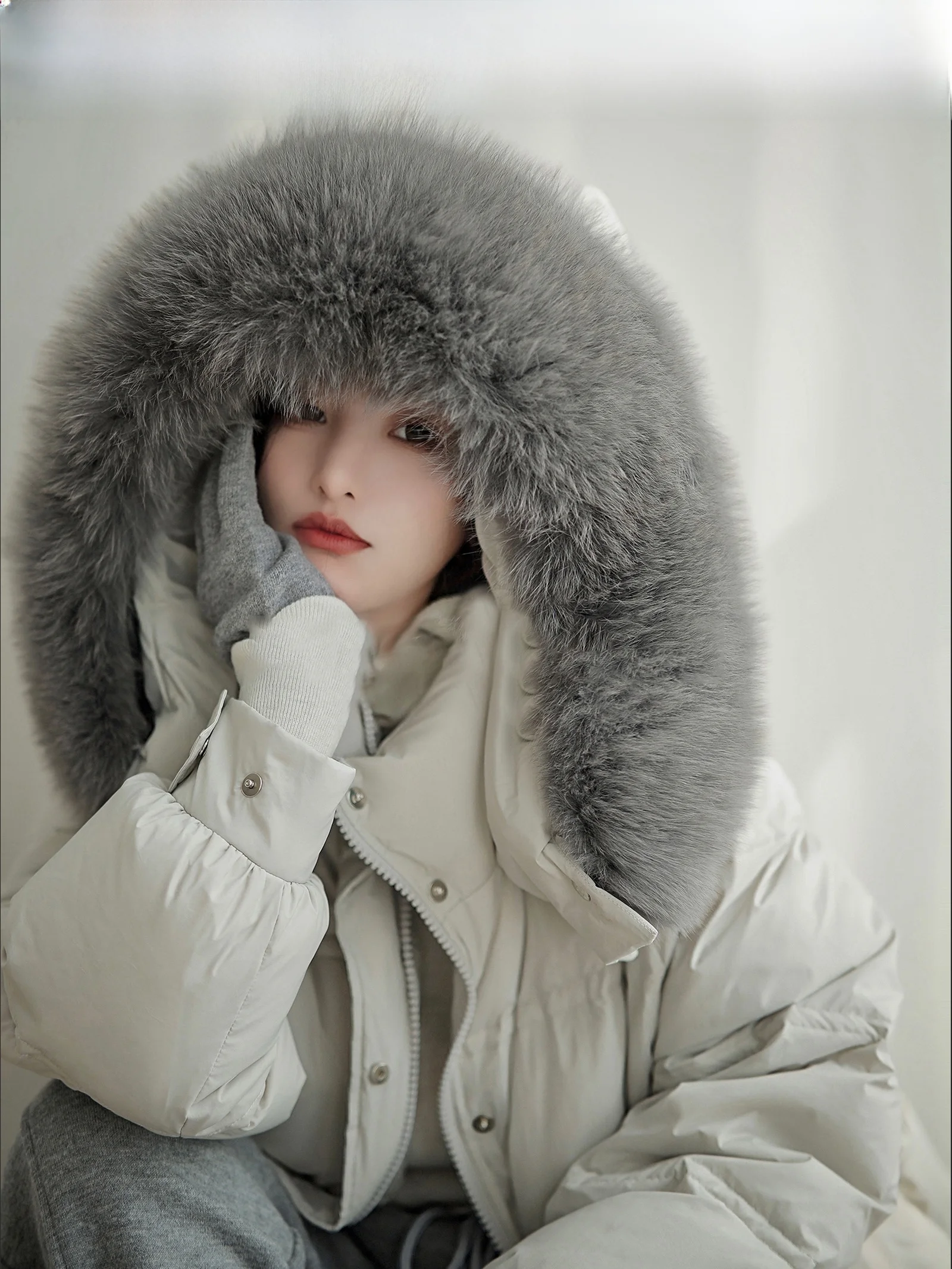 Black Belt Goose down Jacket | Fashionable Long Casual Fur Collar Coat | Women's Winter Outerwear High Fill Power 90%
Black Belt Goose down Jacket | Fashionable Long Casual Fur Collar Coat | Women's Winter Outerwear High Fill Power 90%