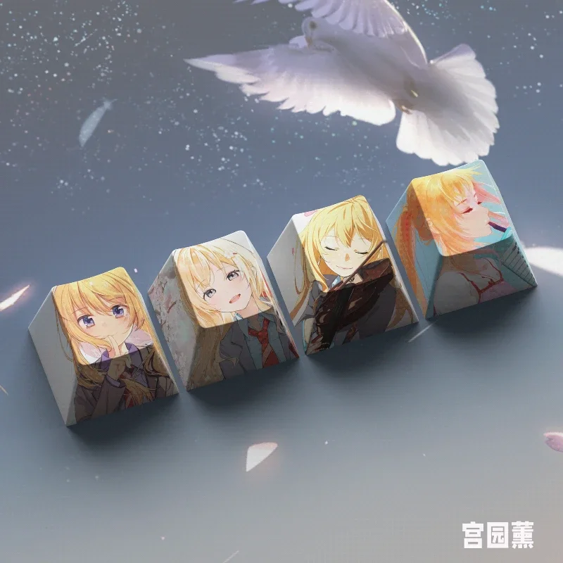 Your Lie in April Anime Artisan Keycap Kawori Miyazono Custom Cartoon PBT Decorative Gaming Keycaps for Mechanical Keyboard Gift
Your Lie in April Anime Artisan Keycap Kawori Miyazono Custom Cartoon PBT Decorative Gaming Keycaps for Mechanical Keyboard Gift