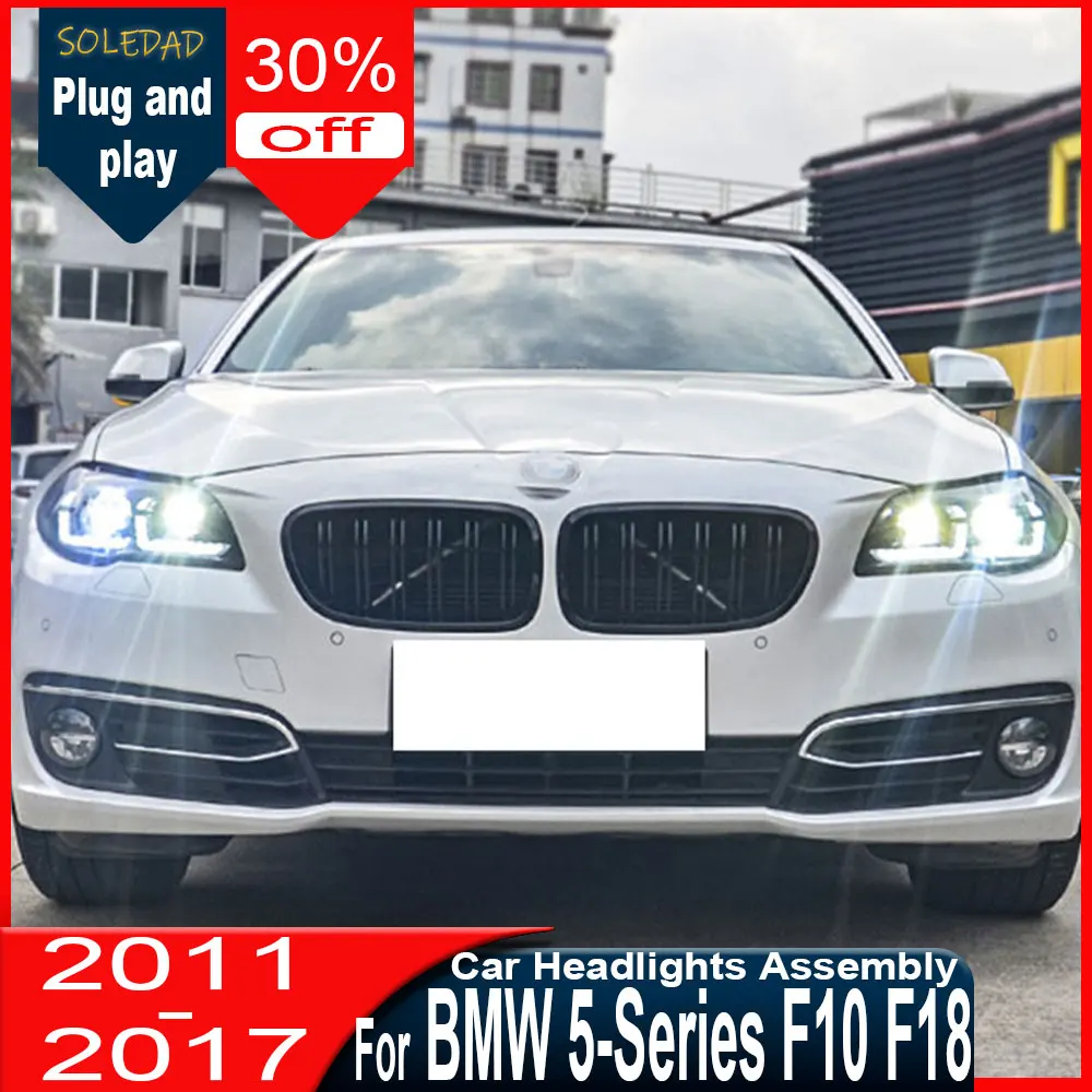 Car Headlight For BMW F10 F18 2011-2017 520I 525I 530I Head Lamp Assembly Drl Projector Lens Automotive Accessories
Car Headlight For BMW F10 F18 2011-2017 520I 525I 530I Head Lamp Assembly Drl Projector Lens Automotive Accessories