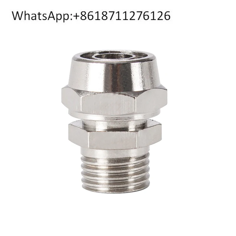 Pneumatic quick screw connector All copper thread straight through trachea quick connector Air pump outer wire PC4/6/8-M5/01/02
Pneumatic quick screw connector All copper thread straight through trachea quick connector Air pump outer wire PC4/6/8-M5/01/02