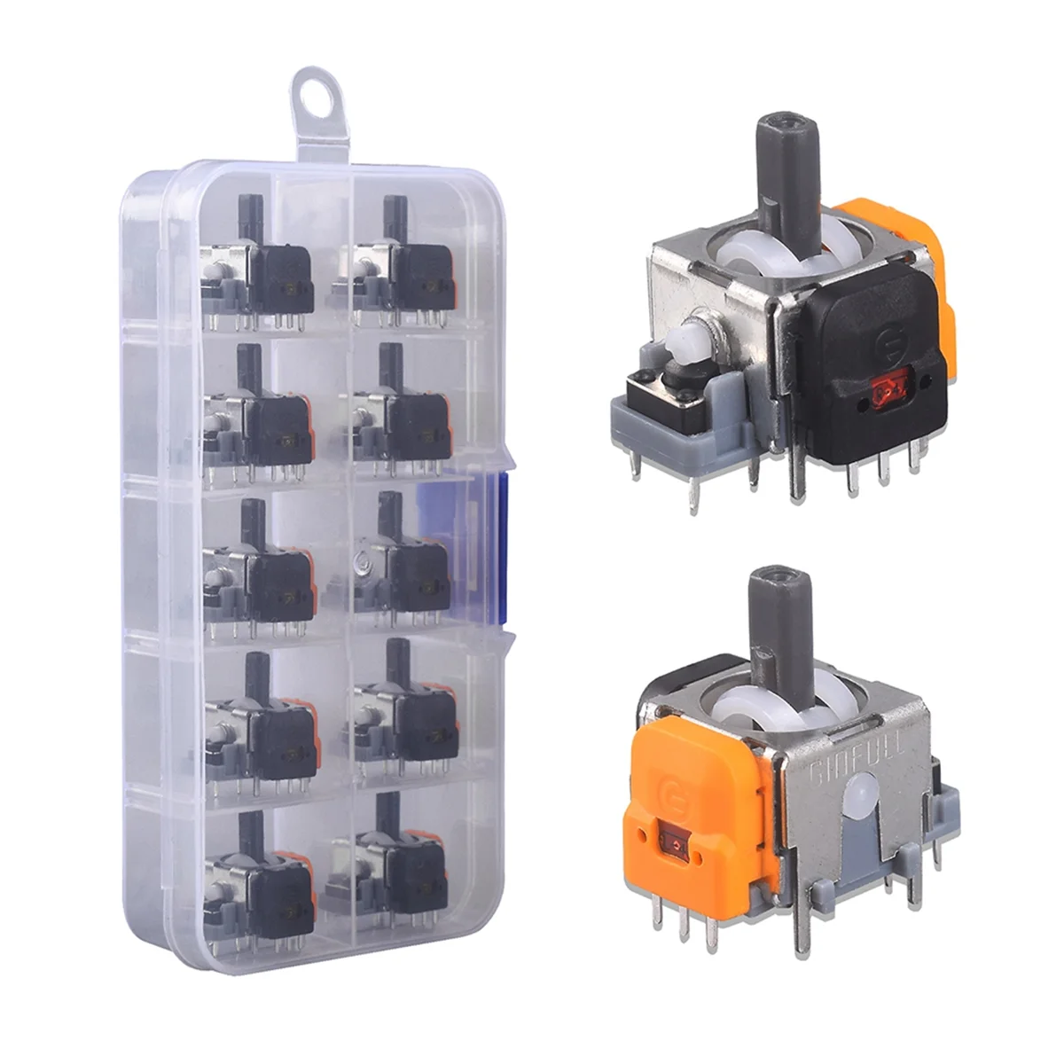 AM-10Pcs 3D Hall Effect Joystick Adjustable No Drifting Thumbsticks Game Joystick Module Controller for
AM-10Pcs 3D Hall Effect Joystick Adjustable No Drifting Thumbsticks Game Joystick Module Controller for