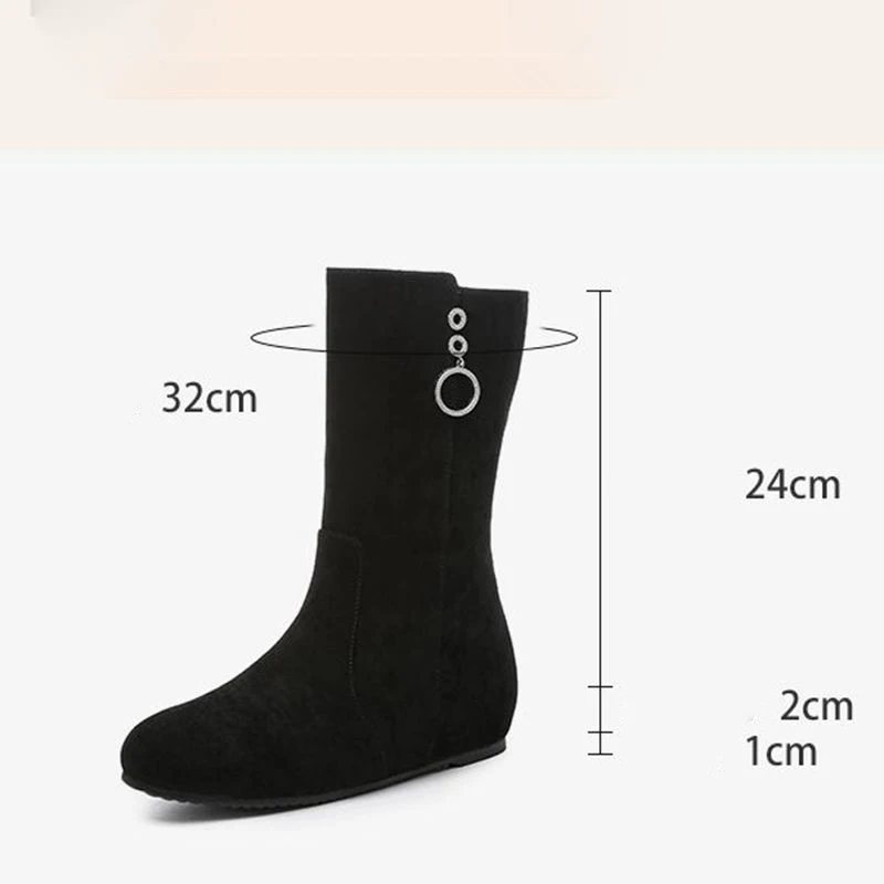 SIMLOVEYO Mature Female Mid Calf Boots Round Toe Increased Heel 3cm Decoration Big Size 41 42 43 Leisure Daily Bota
SIMLOVEYO Mature Female Mid Calf Boots Round Toe Increased Heel 3cm Decoration Big Size 41 42 43 Leisure Daily Bota