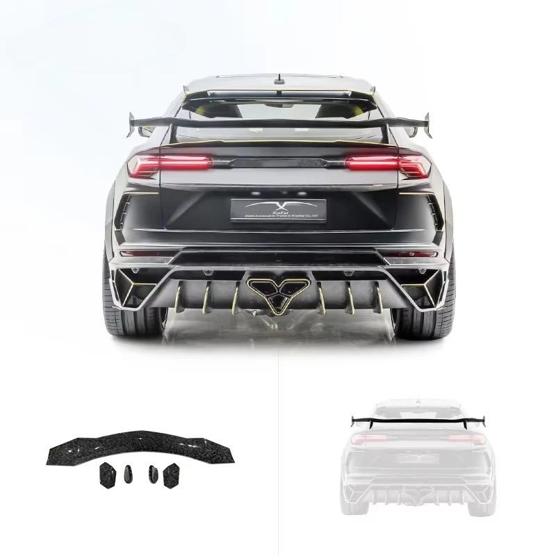 Suitable for Lamborghini Urus Body Kit Upgrade Car Modification MSY Style Carbon Fiber Rear Spoiler Trunk Spoiler GT Tail Wing
Suitable for Lamborghini Urus Body Kit Upgrade Car Modification MSY Style Carbon Fiber Rear Spoiler Trunk Spoiler GT Tail Wing