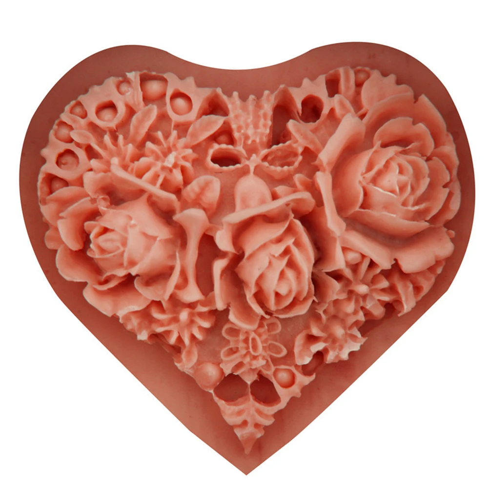 Heart Shaped Cake Mold Silicone Baking Pan Kitchen Decor Fondant Craft Reusable Easy Clean DIY Chocolate Sugar Paste Petal
Heart Shaped Cake Mold Silicone Baking Pan Kitchen Decor Fondant Craft Reusable Easy Clean DIY Chocolate Sugar Paste Petal