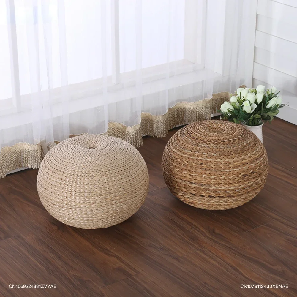 Japanese Style Tatami Cushion Meditation Cushion Round Straw Pouf Mat Floor Cushion Meditation Yoga Pad Seat Floor Pillow
Japanese Style Tatami Cushion Meditation Cushion Round Straw Pouf Mat Floor Cushion Meditation Yoga Pad Seat Floor Pillow