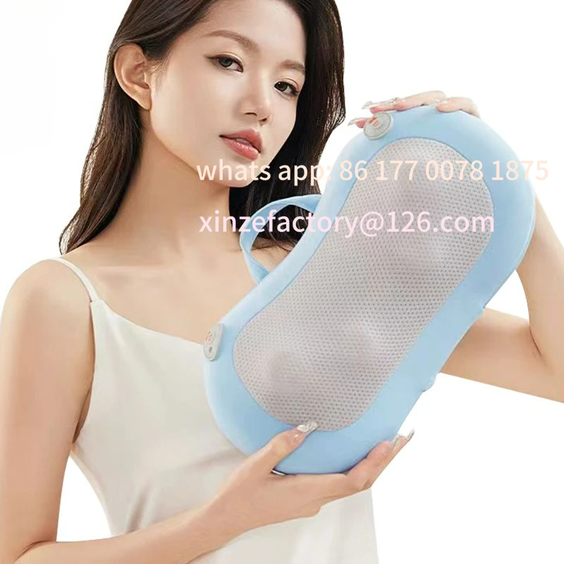 Customizable Massage Pillow Multifunctional Neck Kneading Hot Compress Massager Portable Charging
Customizable Massage Pillow Multifunctional Neck Kneading Hot Compress Massager Portable Charging