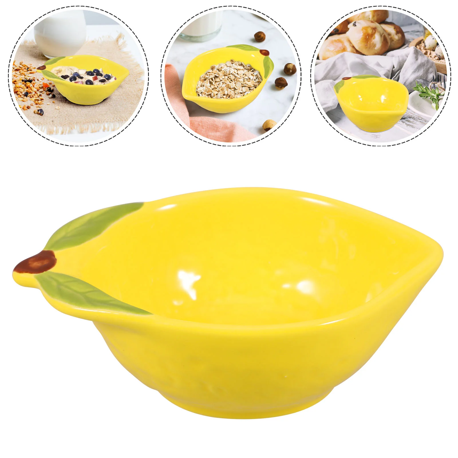 Lemon Tableware Kitchen Decor Home Decorative Ceramic Bowl Fruit Plate Ceramics Shaped Design Dinner Plates
Lemon Tableware Kitchen Decor Home Decorative Ceramic Bowl Fruit Plate Ceramics Shaped Design Dinner Plates