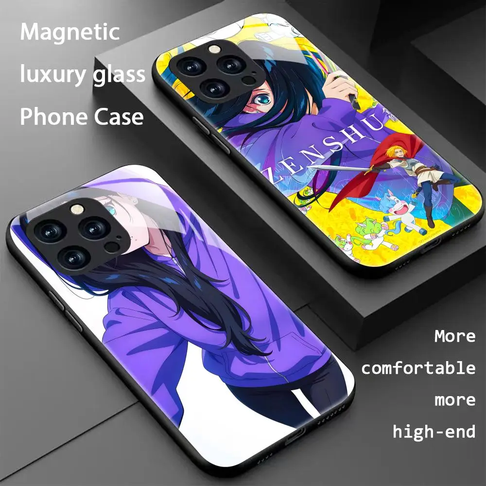 Крутой чехол для телефона ZENSHU с аниме для iPhone 16, 15, 14, 13, 12, 11 X XR XS 8 Plus Mini Pro Max, стеклянный магнитный чехол для телефона
Крутой чехол для телефона ZENSHU с аниме для iPhone 16, 15, 14, 13, 12, 11 X XR XS 8 Plus Mini Pro Max, стеклянный магнитный чехол для телефона
